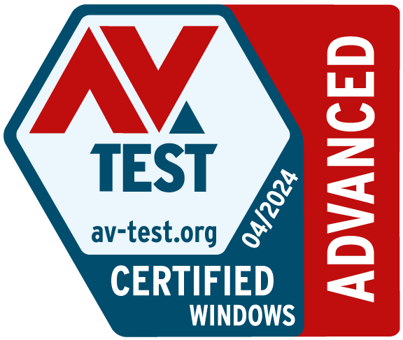 AV-TEST Certified Advanced Protection Against Ransomware